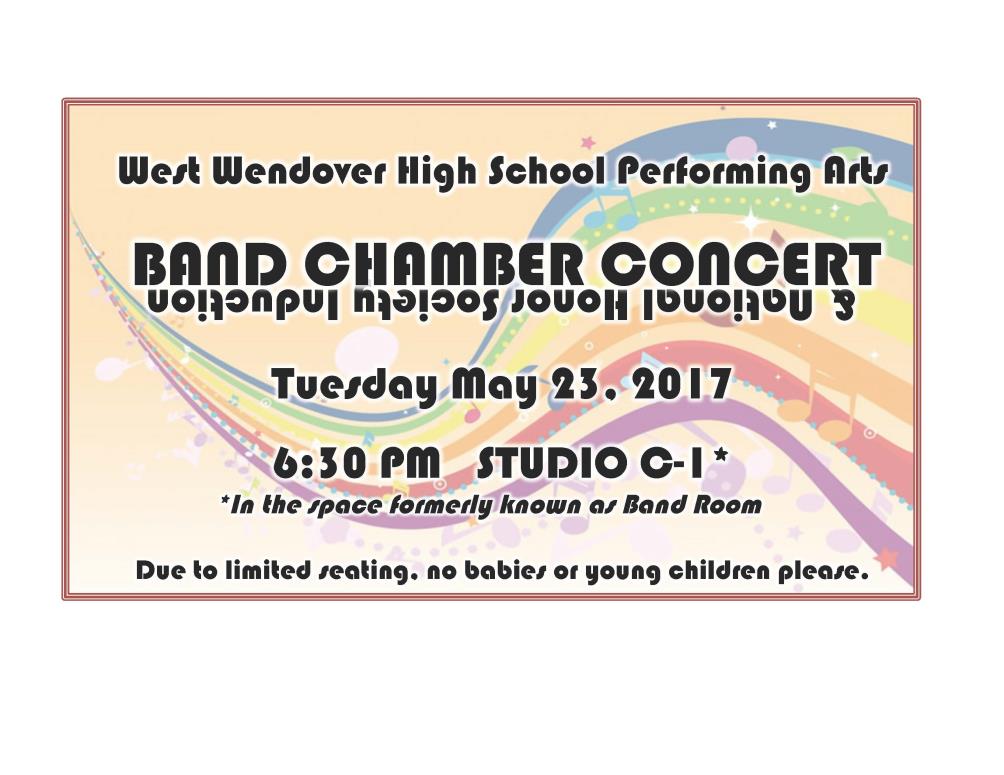 West Wendover High School Band Chamber Concert Image