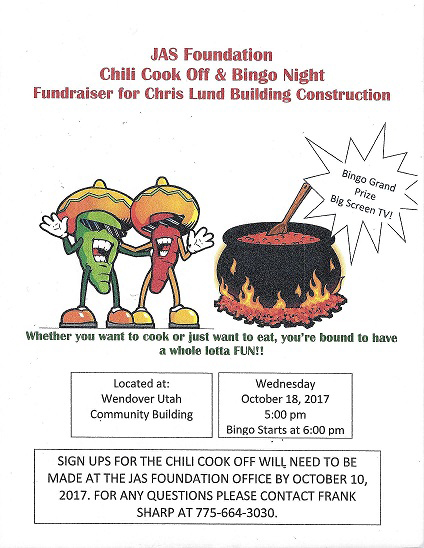 JAS Foundation October 2017 Chili Cook Off