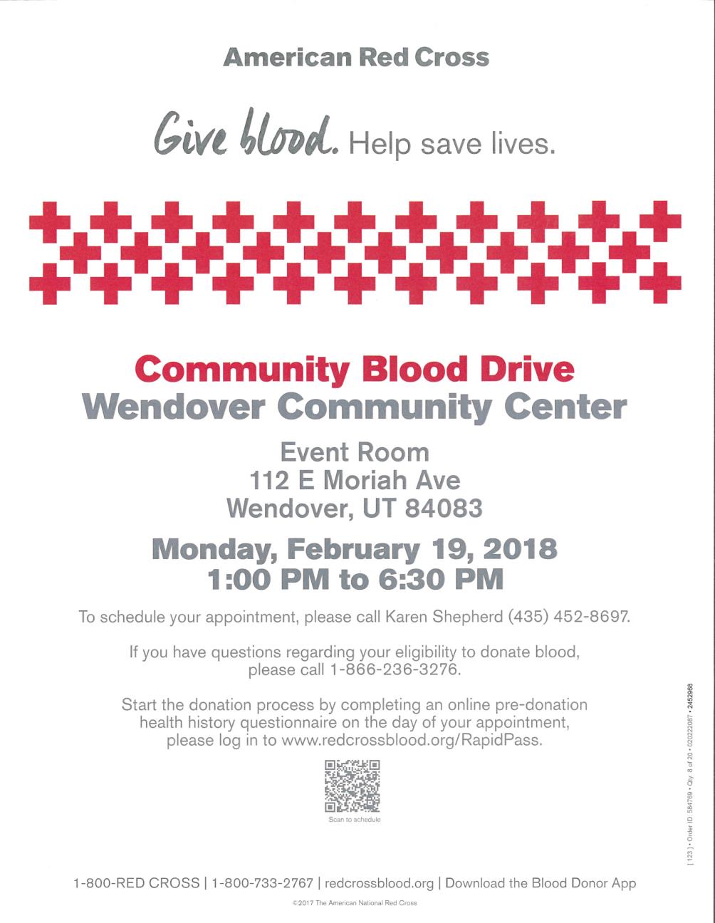 Community Blood Drive