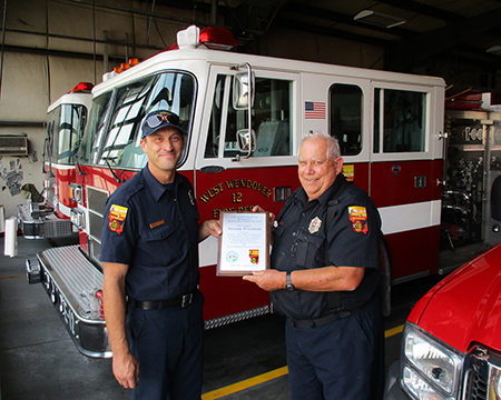 Captain J. Loncar service plaque 8-22-2018 small