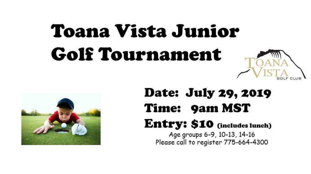 Junior Golf Tourney 7-29-2019