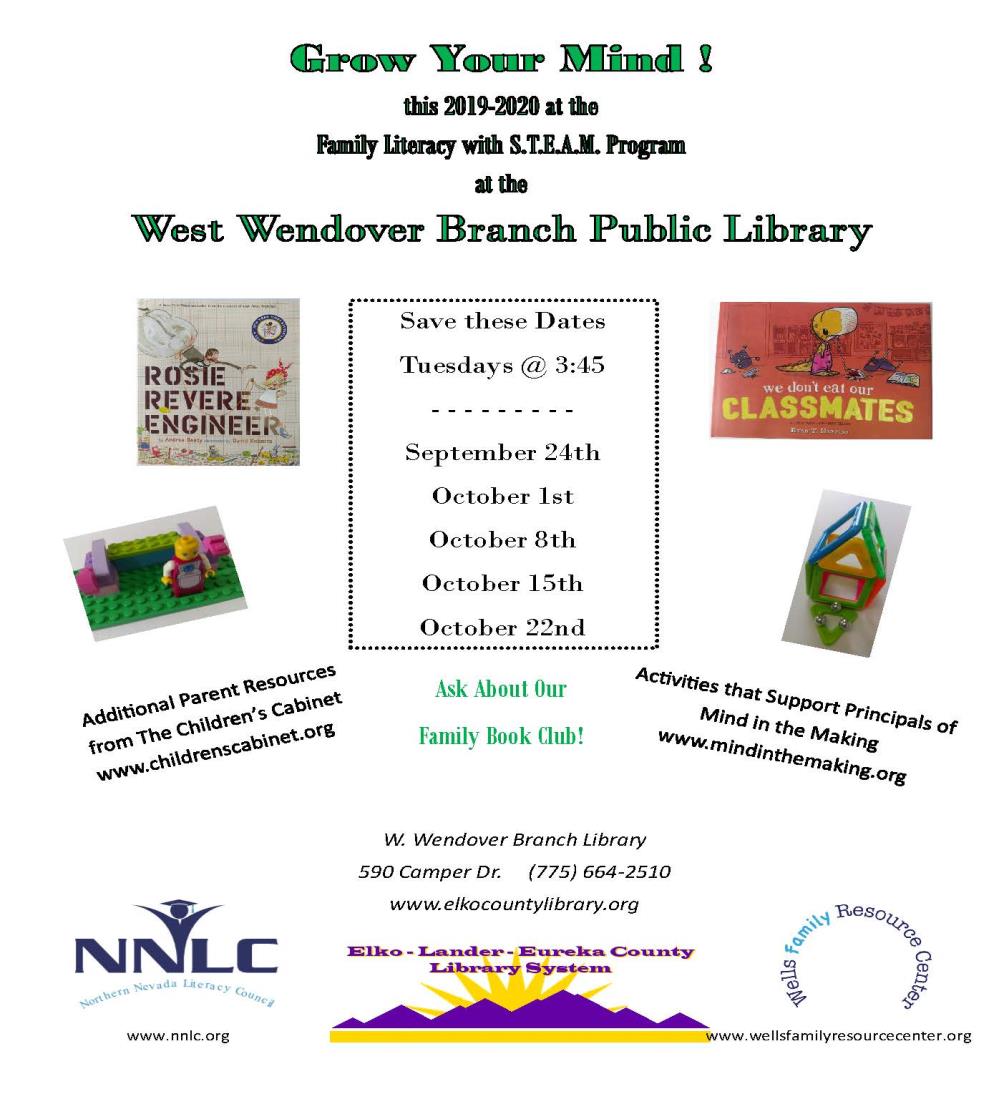 WW Library 2019 Fall Program