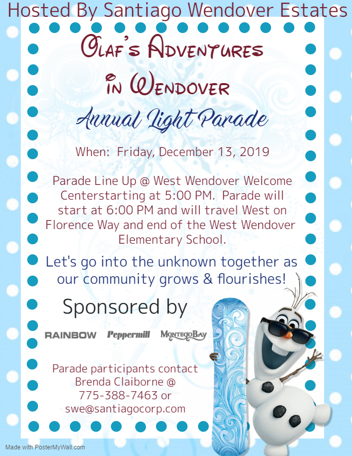 Light Parade Flyer 2019