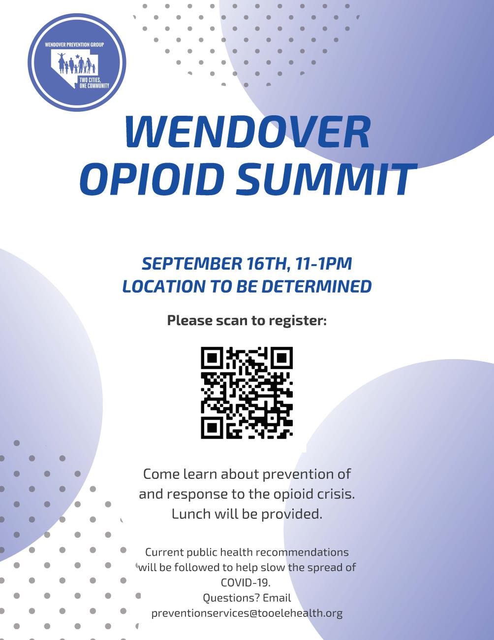 Wendover Opioid Summit Flyer 9-16-2020