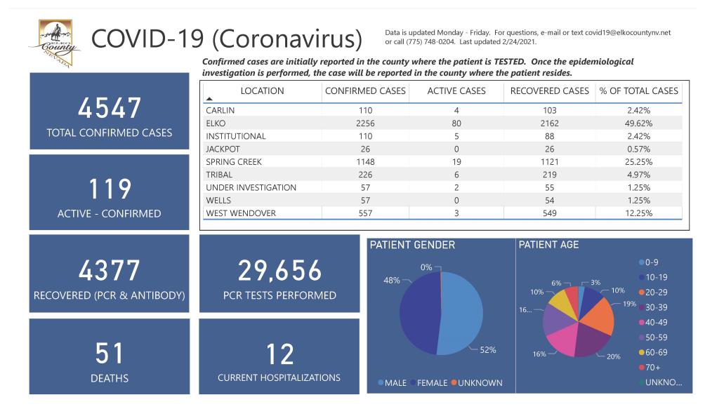 Pages from COVID-19 Dashboard 2.24.2021