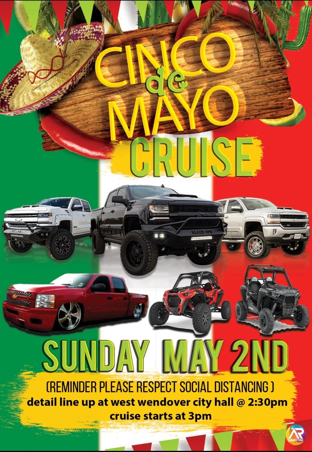 Cinco de Mayo Cruise Flyer - 5-2-2021