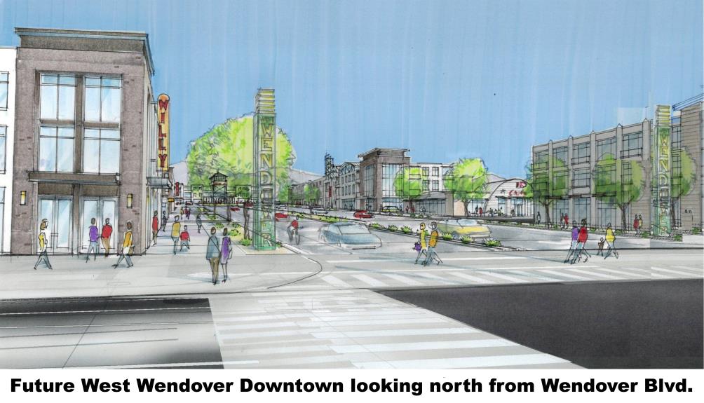 Downtown Master Plan Architectural Sketch