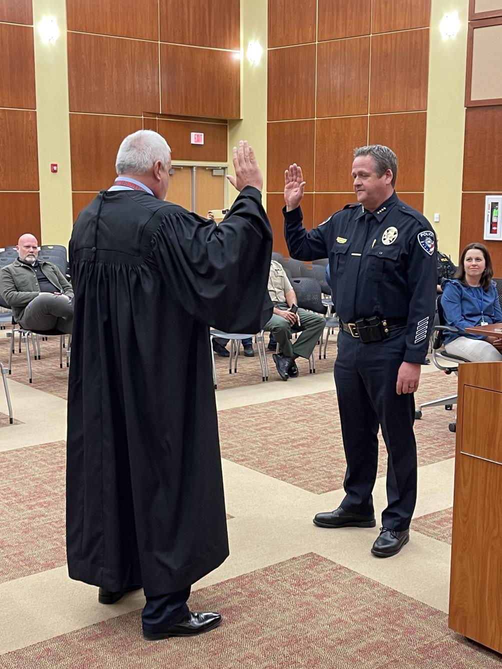 B.Hillaker Oath with Judge Quirk