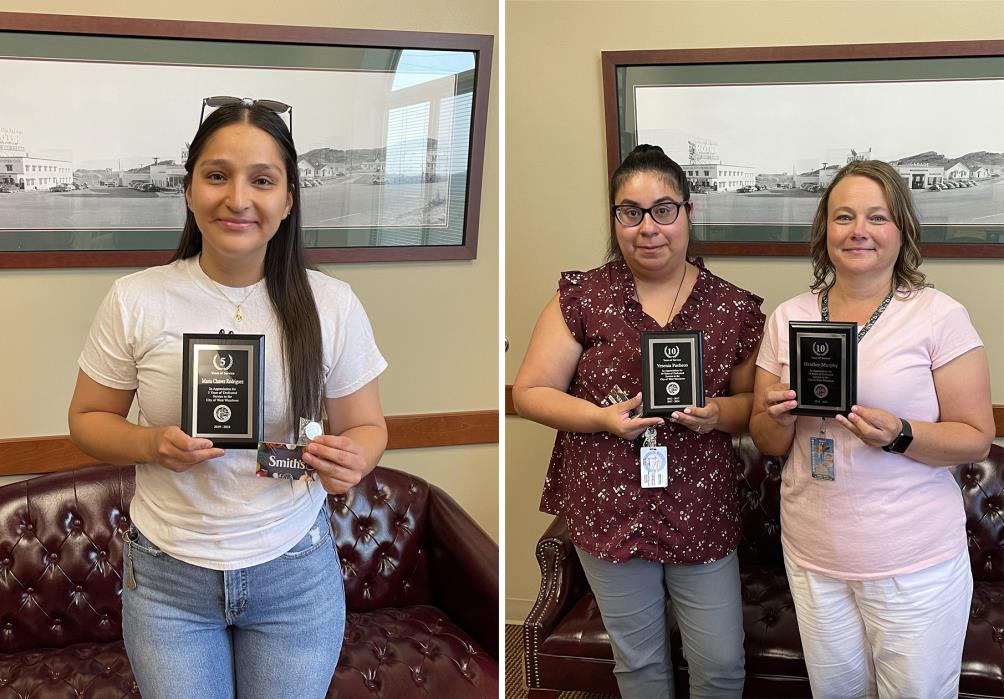 10 Year Service Award  Maria, Yesenia, Heather (2)