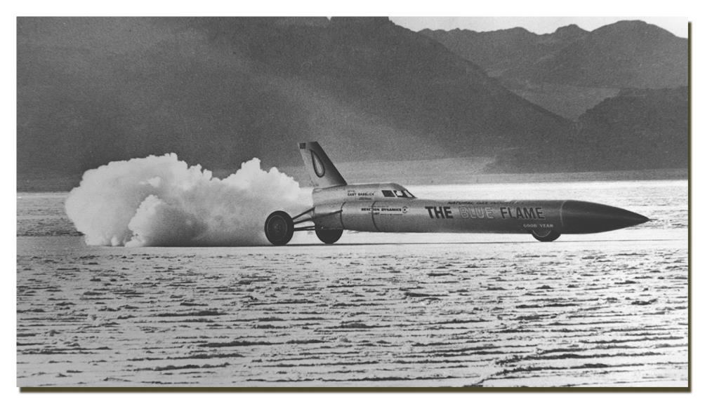 Blueflame at Bonneville